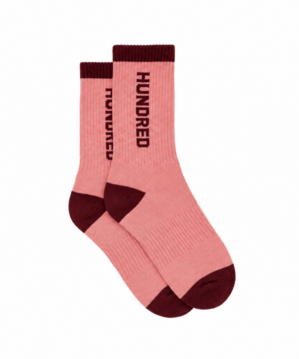 Calcetines Crew Logo Lifestyle - Rosado