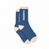Calcetines Crew Logo Lifestyle - Azul