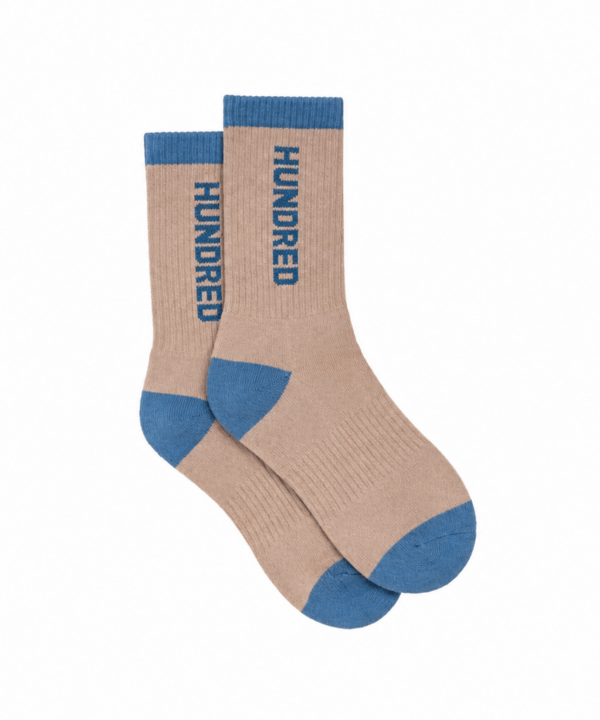Calcetines Crew Logo Lifestyle - Beige